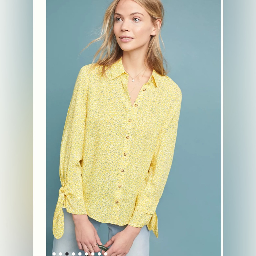 Anthropologie Maeve Blithe Buttondown